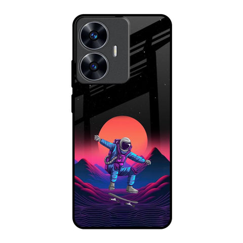Retro Astronaut Glossy Case for Realme C55