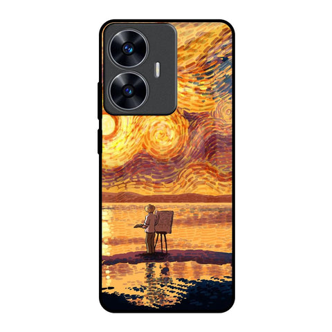 Sunset Vincent Glossy Case for Realme C55