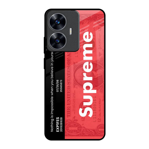 Supreme Ticket Glossy Case for Realme C55