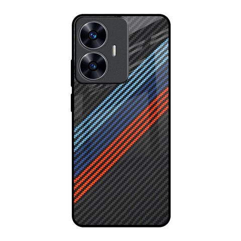 Carbon Inspired Glossy Case for Realme C55