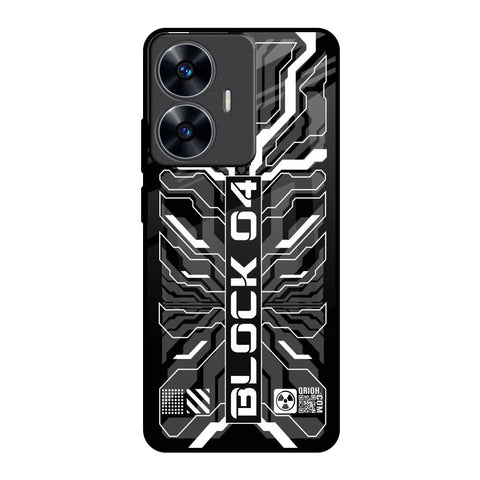 Monochrome Magic Glossy Case for Realme C55