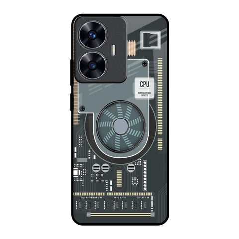 Motherboard Circuit Glossy Case for Realme C55
