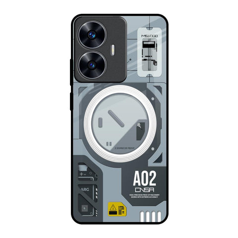 Modern Technology Glossy Case for Realme C55