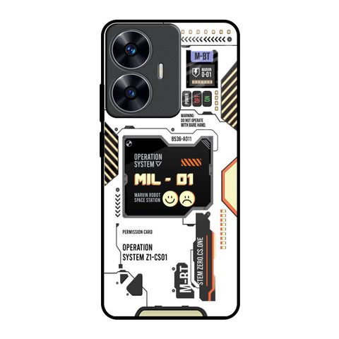 Tech Display Glossy Case for Realme C55