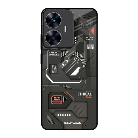 Tech Aesthetics Glossy Case for Realme C55