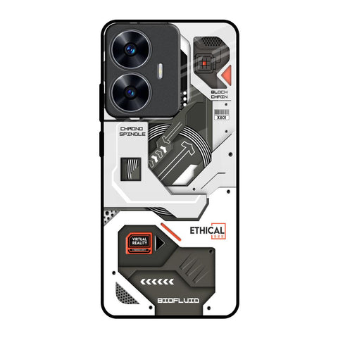 Explore Circuit Glossy Case for Realme C55