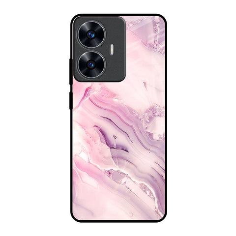 Diamond Pink Gradient Glossy Case For Realme C55
