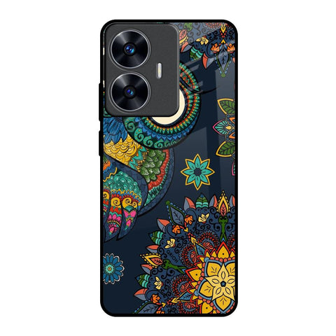 Owl Art Glossy Case for Realme C55