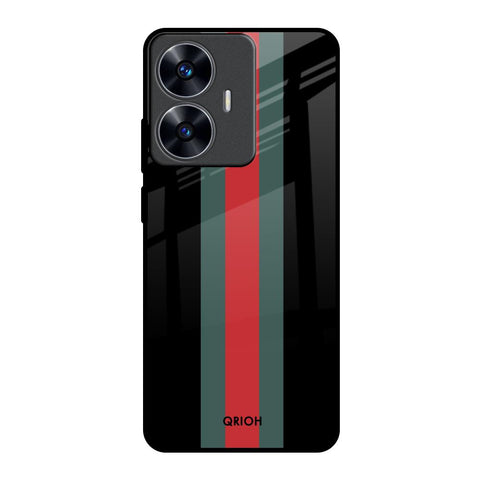 Vertical Stripes Glossy Case for Realme C55