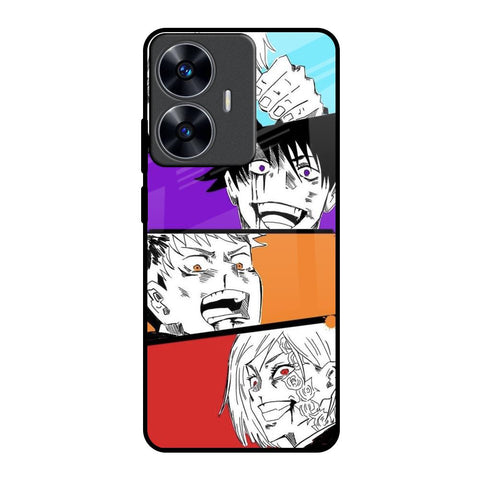 Anime Sketch Glossy Case for Realme C55