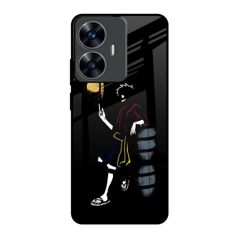Luffy Line Art Glossy Case for Realme C55