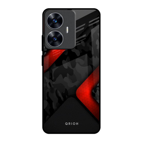 Modern Camo Abstract Glossy Case for Realme C55