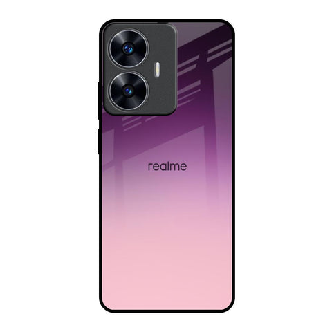 Purple Gradient Glossy case for Realme C55
