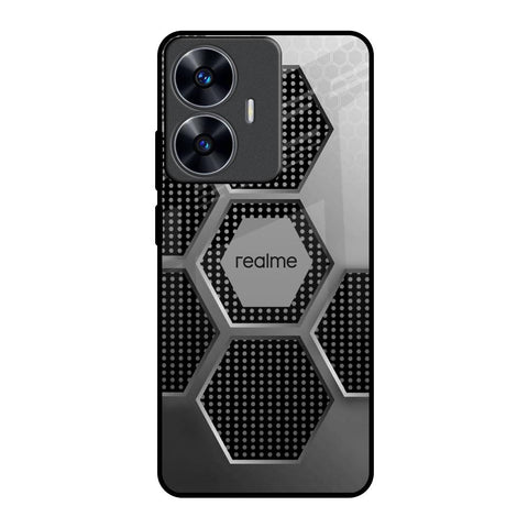Hexagon Style Glossy Case For Realme C55