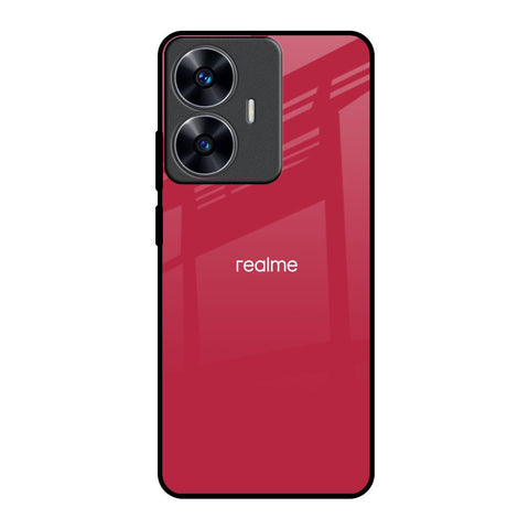 Solo Maroon Glossy case for Realme C55