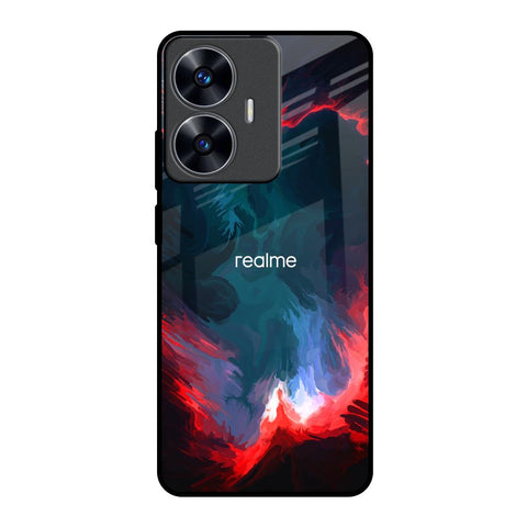 Brush Art Glossy Case For Realme C55