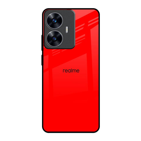 Blood Red Glossy Case for Realme C55