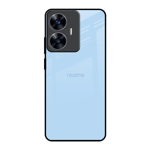 Pastel Sky Blue Glossy Case for Realme C55
