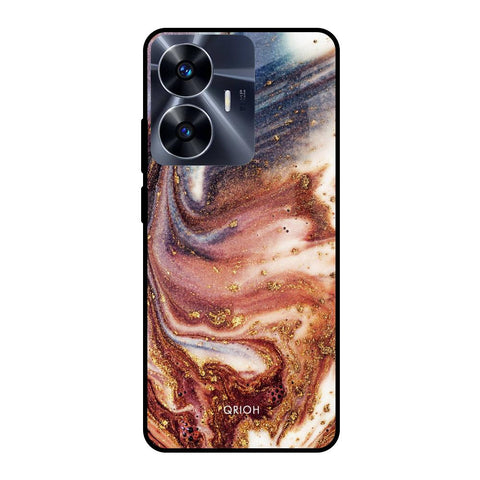 Exceptional Texture Glossy Case for Realme C55