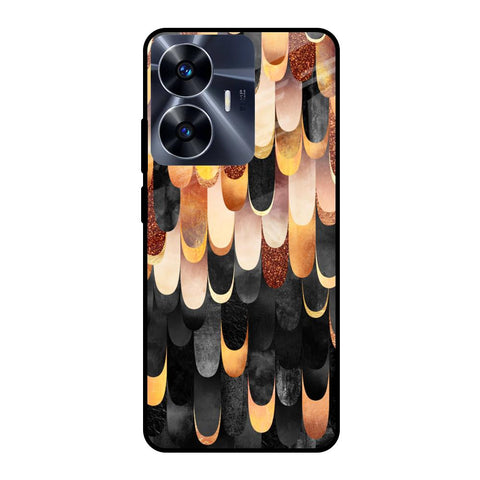 Bronze Abstract Glossy Case for Realme C55