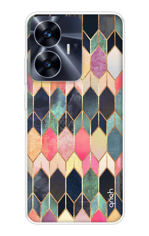 Shimmery Pattern Soft Cover for Realme C55