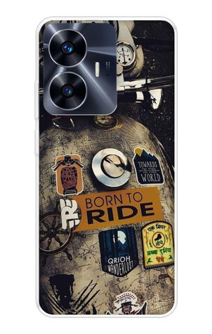 Ride Mode On Soft Cover for Realme C55