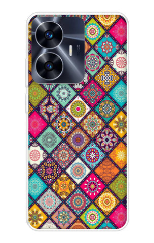 Multicolor Mandala Soft Cover for Realme C55