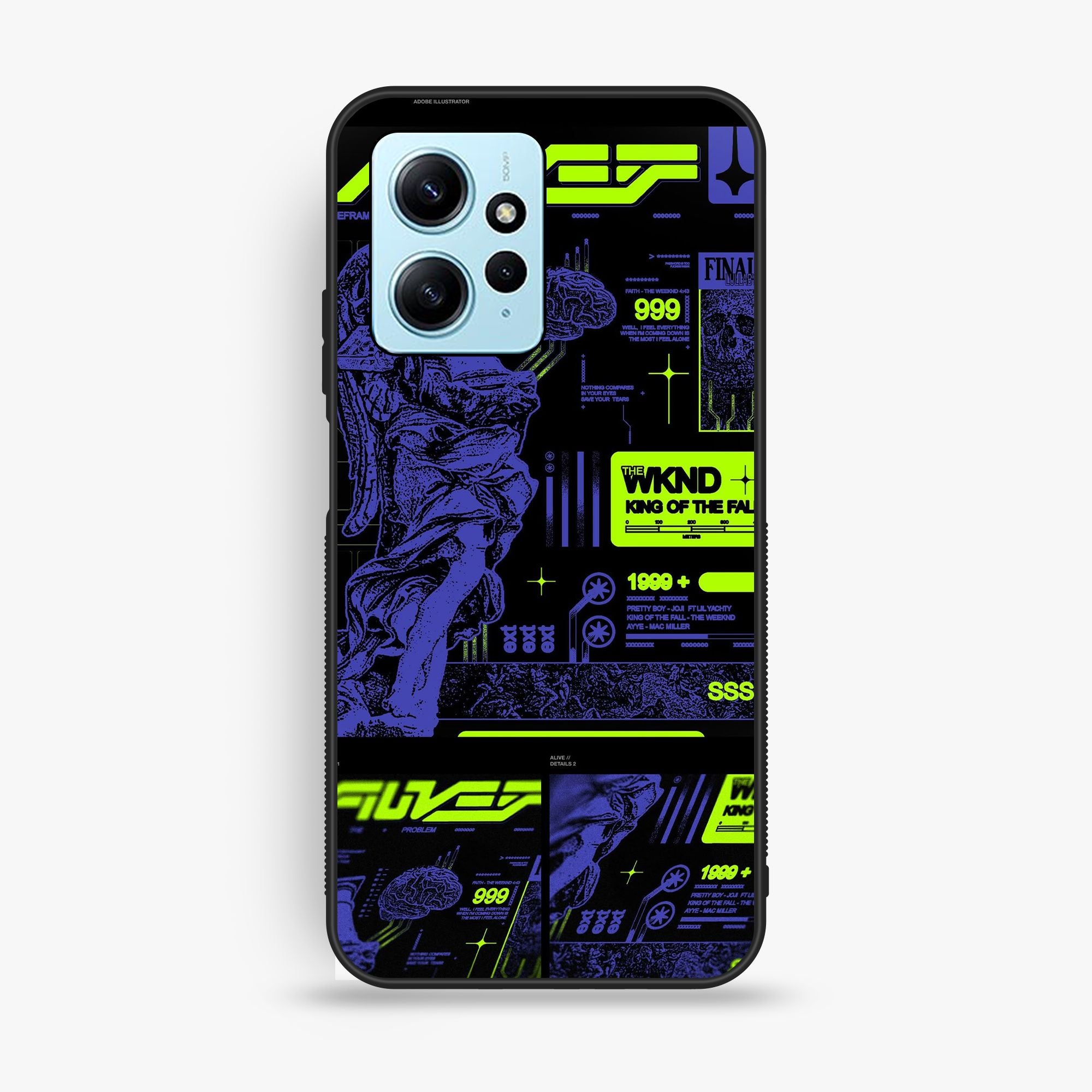 Xiaomi Redmi Note 12 4g - Wallpaper 50 - Premium Printed Glossy Phone Case