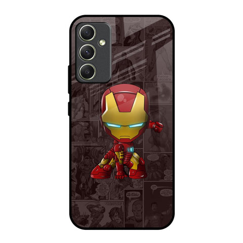 Angry Baby Super Hero Glossy Case for Samsung Galaxy A34 5G
