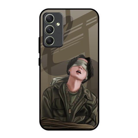 Blind Fold Glossy Case for Samsung Galaxy A34 5G