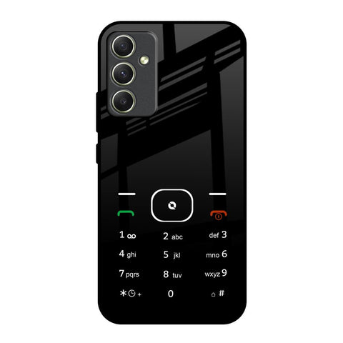 Classic Keypad Pattern Glossy Case for Samsung Galaxy A34 5G