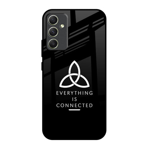 Everything Is Connected Glossy Case for Samsung Galaxy A34 5G