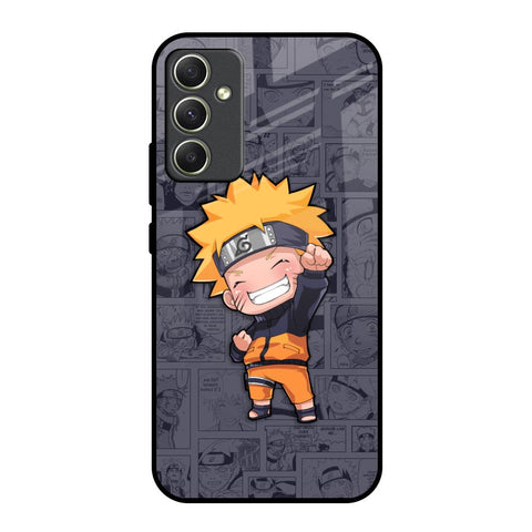 Orange Chubby Glossy Case for Samsung Galaxy A34 5G