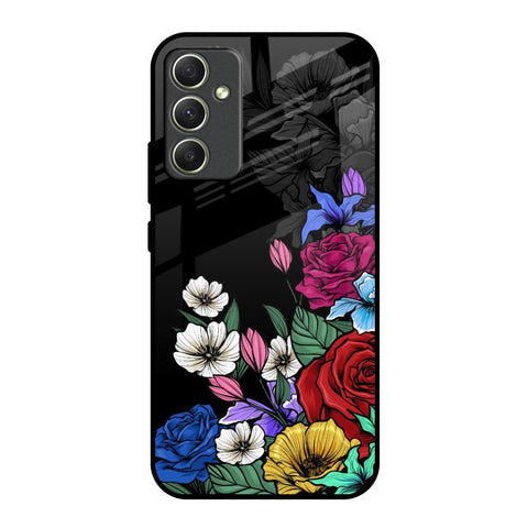 Rose Flower Bunch Art Glossy Case for Samsung Galaxy A34 5G