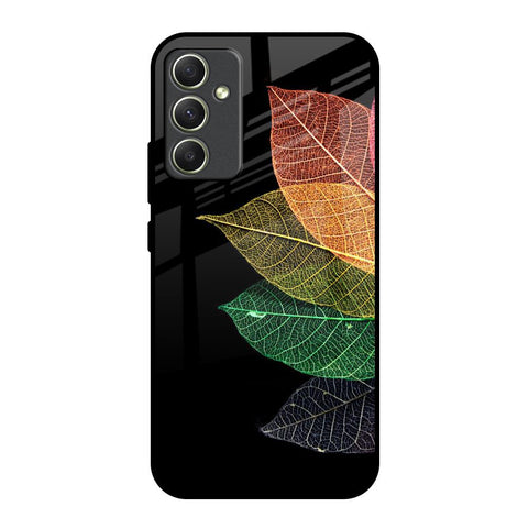 Colorful Leaves Glossy Case for Samsung Galaxy A34 5G