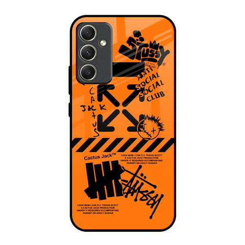 Anti Social Club Glossy Case for Samsung Galaxy A34 5G