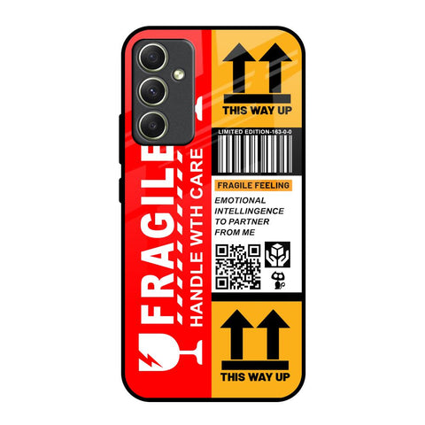 Handle With Care Glossy Case for Samsung Galaxy A34 5G