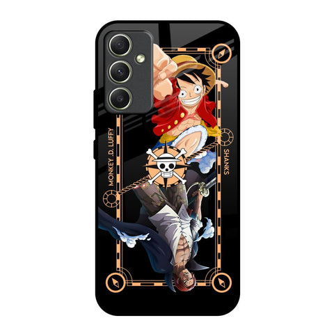 Shanks & Luffy Glossy Case for Samsung Galaxy A34 5G