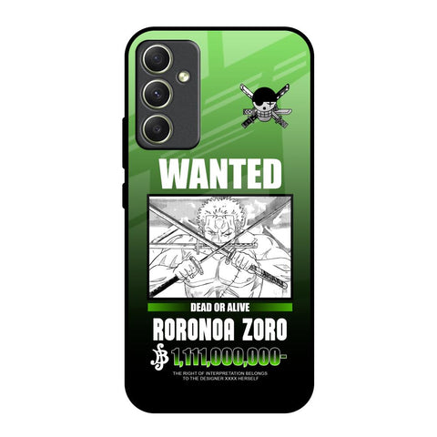 Zoro Wanted Glossy Case for Samsung Galaxy A34 5G