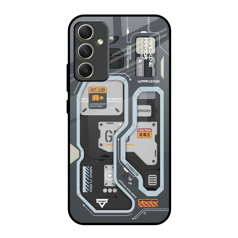 Retro Futuristic Glossy Case for Samsung Galaxy A34 5G