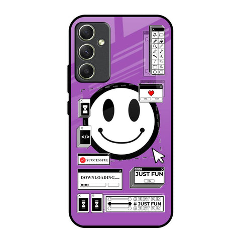 Code with Smile Glossy Case for Samsung Galaxy A34 5G