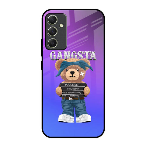 Gangsta Bear Glossy Case for Samsung Galaxy A34 5G