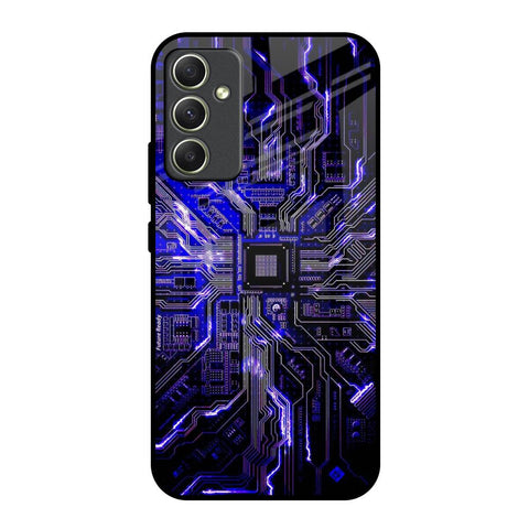 Techno Color Pattern Glossy Case For Samsung Galaxy A34 5G