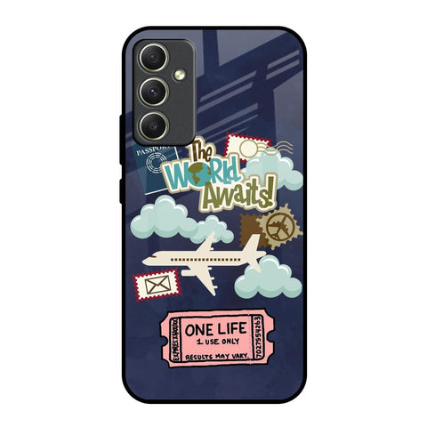 Tour The World Glossy Case For Samsung Galaxy A34 5G