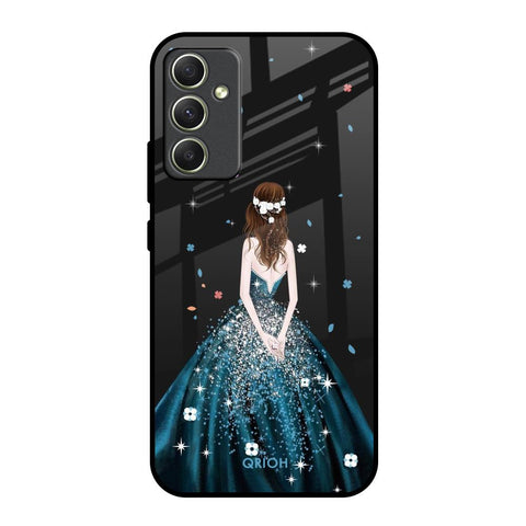 Queen Of Fashion Glossy Case for Samsung Galaxy A34 5G
