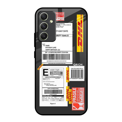 Cool Barcode Label Glossy Case For Samsung Galaxy A34 5G