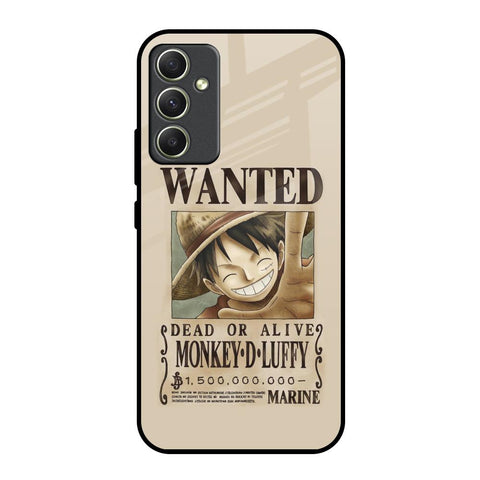 Luffy Wanted Glossy Case for Samsung Galaxy A34 5G