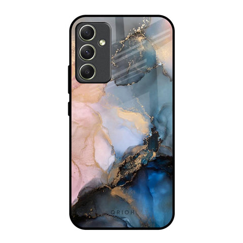 Marble Ink Abstract Glossy Case for Samsung Galaxy A34 5G