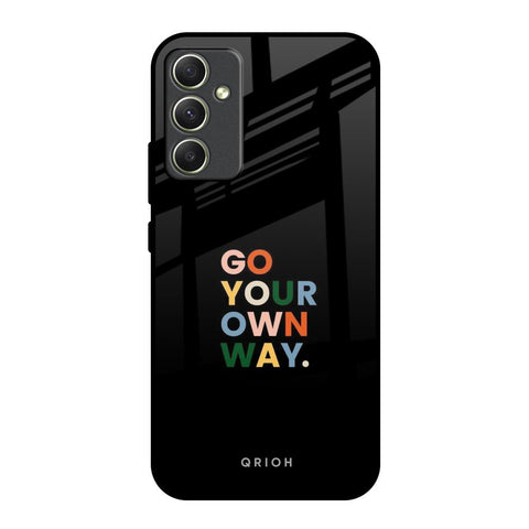 Go Your Own Way Glossy Case for Samsung Galaxy A34 5G