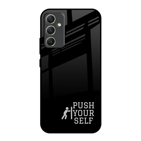 Push Your Self Glossy Case for Samsung Galaxy A34 5G